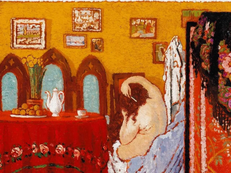1861-József Rippl-Rónai - Donna che si pettina